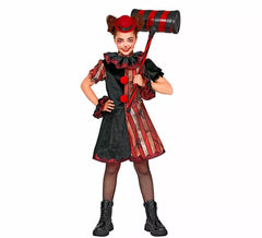 Horror Killer Clown Costume for Girls