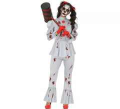 Evil Killer Clown Costume for women