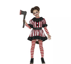 Killer Clown Costume for Girl