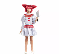 Scary Clown Costume for Girls