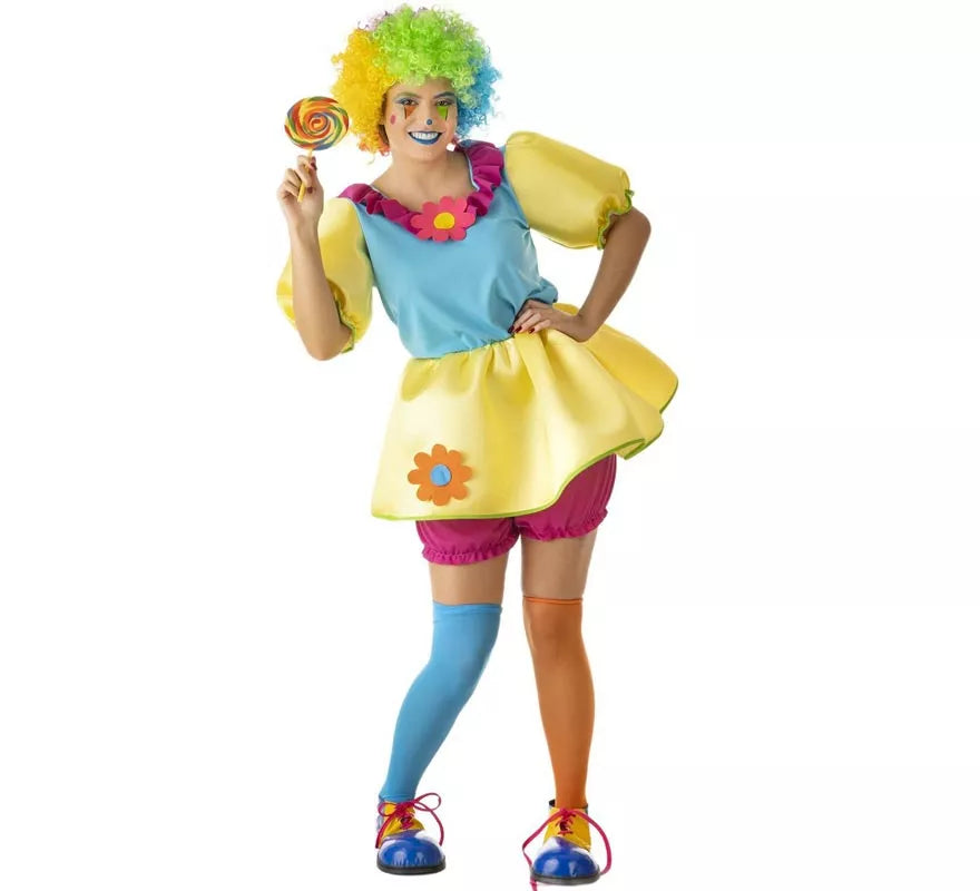 Translation missing: it.Disfraz de Payasa de Circo para mujer