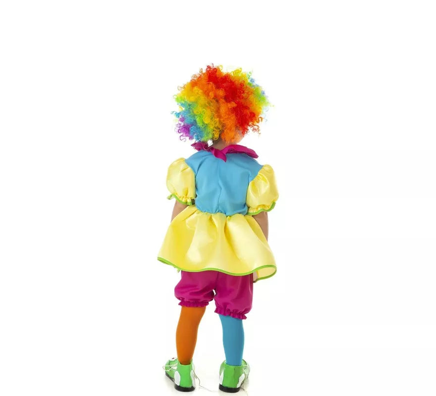 Disfraz de Payasa de Circo para niña