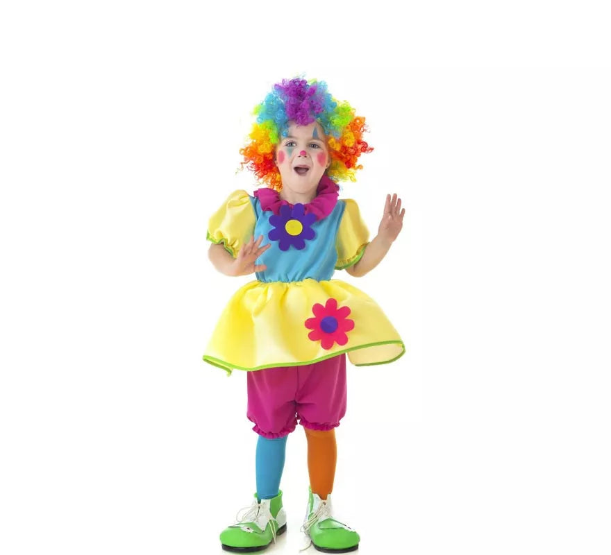 Translation missing: en.Disfraz de Payasa de Circo para niña