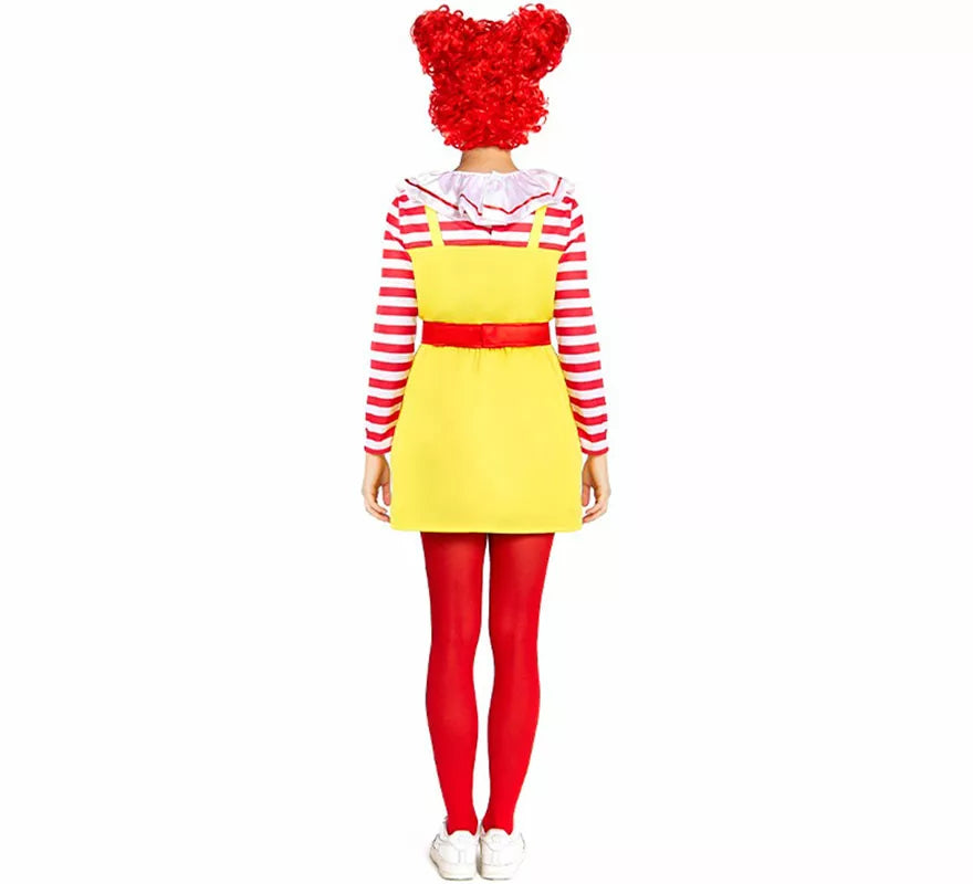 Translation missing: en.Disfraz de Payasa de Hamburguesa Sádica para mujer