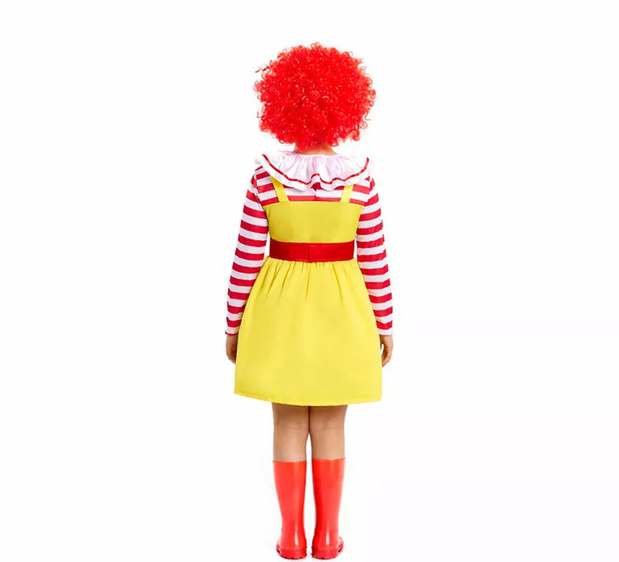 Translation missing: en.Disfraz de Payasa de Hamburguesa Sádica para niña