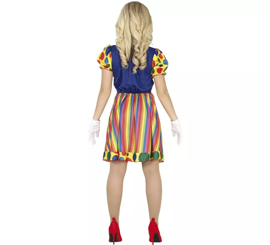 Disfraz de Payasa Divertida para Mujer