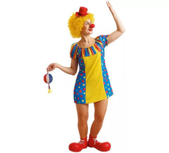 Multicolor Clown Costume for women