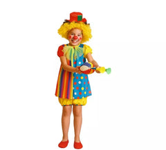 Multicolor Clown Costume for Girl