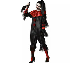 Black Clown Costume for women