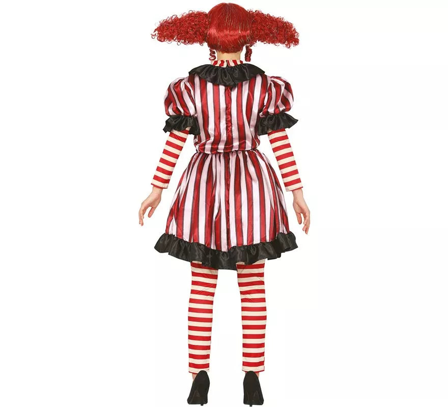 Disfraz de Payasa Risueña para mujer