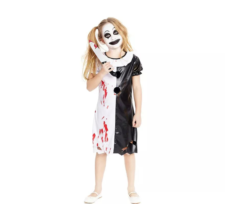 Disfraz de Terrifier para niña y adolescente