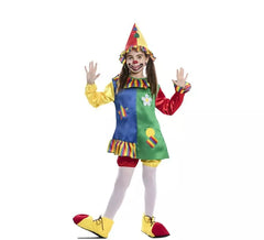 Multicolor Clown Costume for girl
