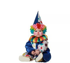 Blue Clown Costume for baby and child
