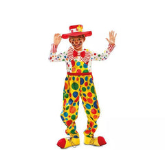 Clown Costume with Polka Dots for children