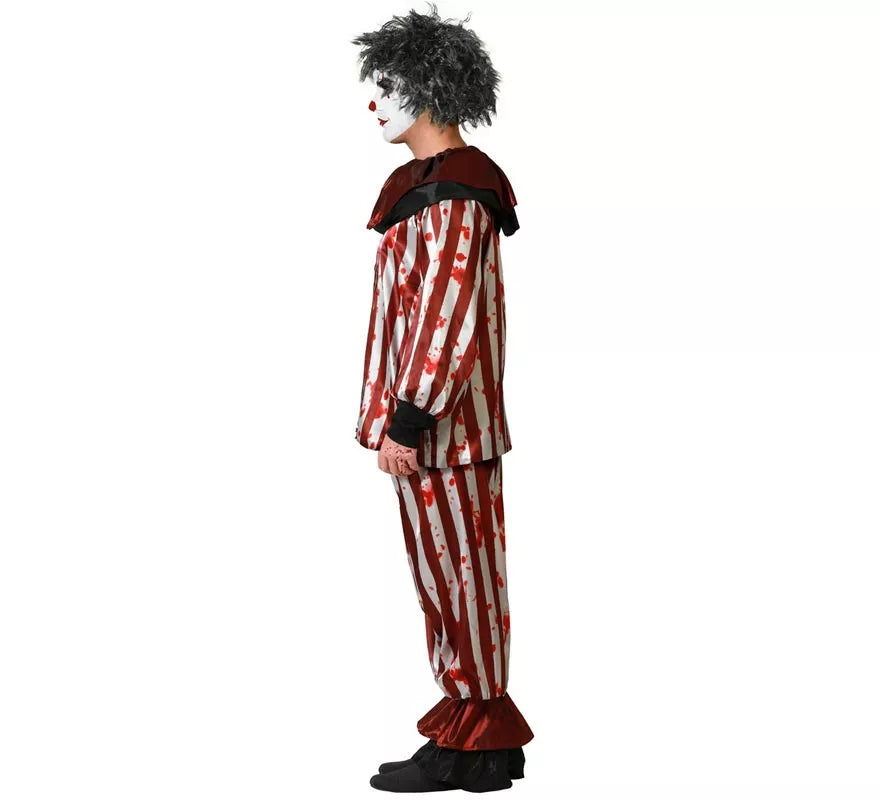 Translation missing: en.Disfraz de Payaso a Rayas para hombre