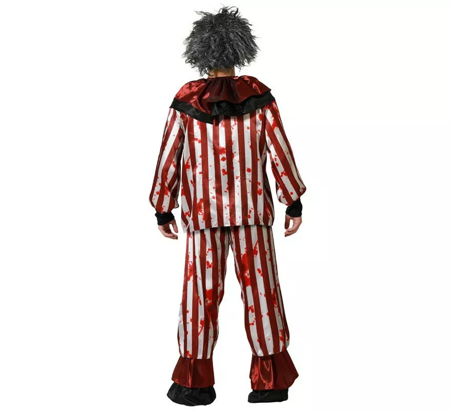 Disfraz de Payaso a Rayas para hombre