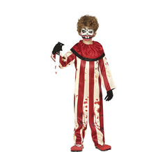Striped Clown Costume for children