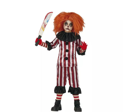 Disfraz de Payaso a Rayas para niños