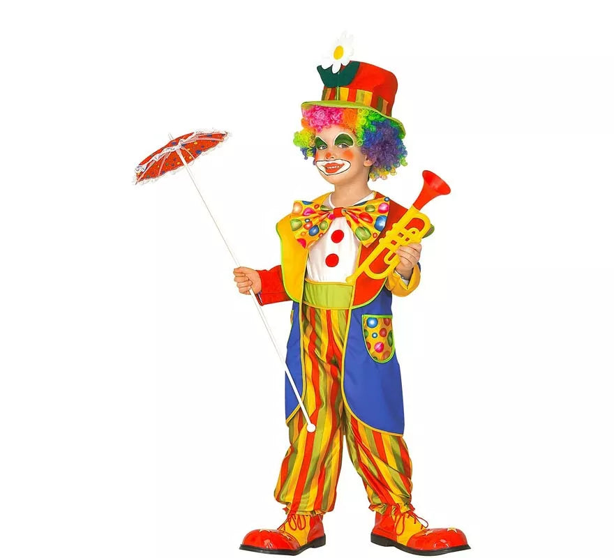 Disfraz de Payaso Alegre para niños