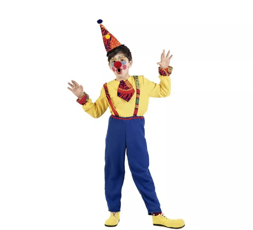 Translation missing: en.Disfraz de Payaso Amarillo para niño