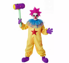 Yellow Scary Killer Clown Costume for Boys