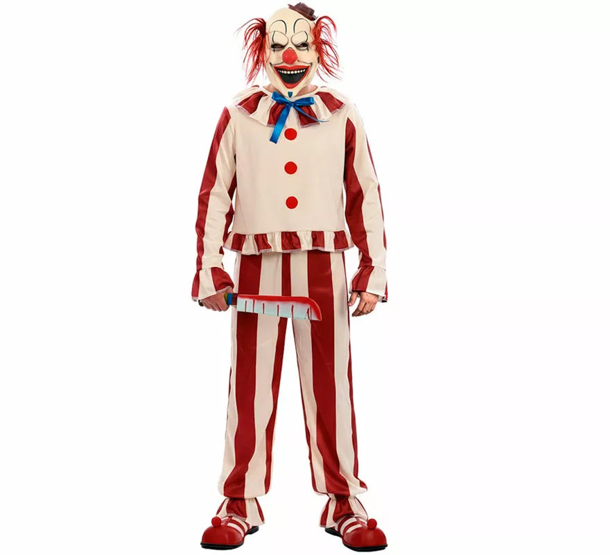 Translation missing: en.Disfraz de Payaso Asesino del Maizal para hombre