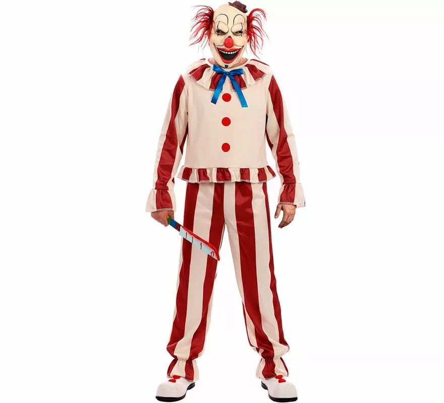 Translation missing: en.Disfraz de Payaso Asesino del Maizal para hombre