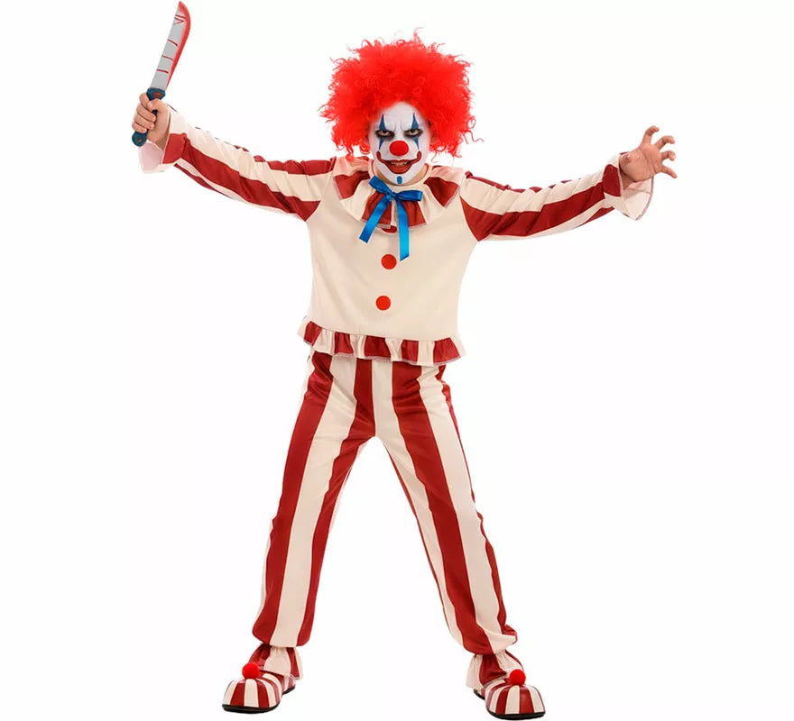 Translation missing: en.Disfraz de Payaso Asesino del Maizal para niño