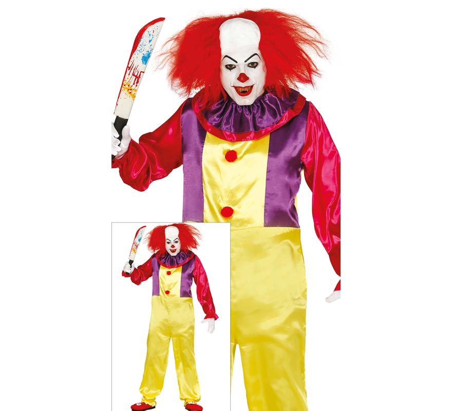 Translation missing: en.Disfraz de Payaso Asesino para hombre