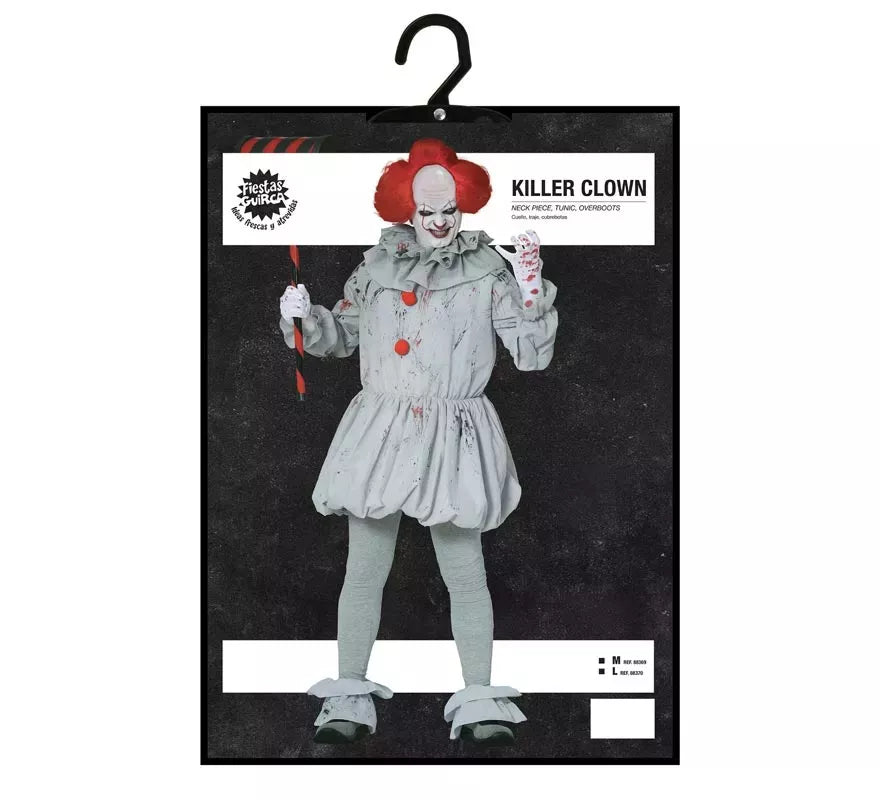 Disfraz de Payaso Aterrador para hombre