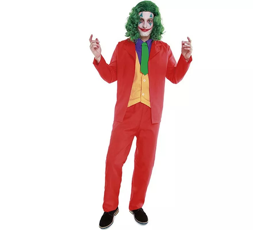 Disfraz de Payaso Conflictivo para hombre