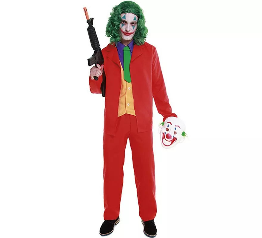 Disfraz de Payaso Conflictivo para hombre
