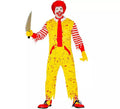 Disfraz de Payaso de Hamburguesa Asesino para hombre