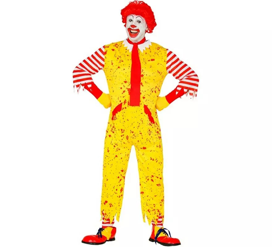 Translation missing: en.Disfraz de Payaso de Hamburguesa Asesino para hombre