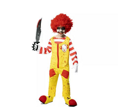 Child's Killer Hamburger Clown Costume