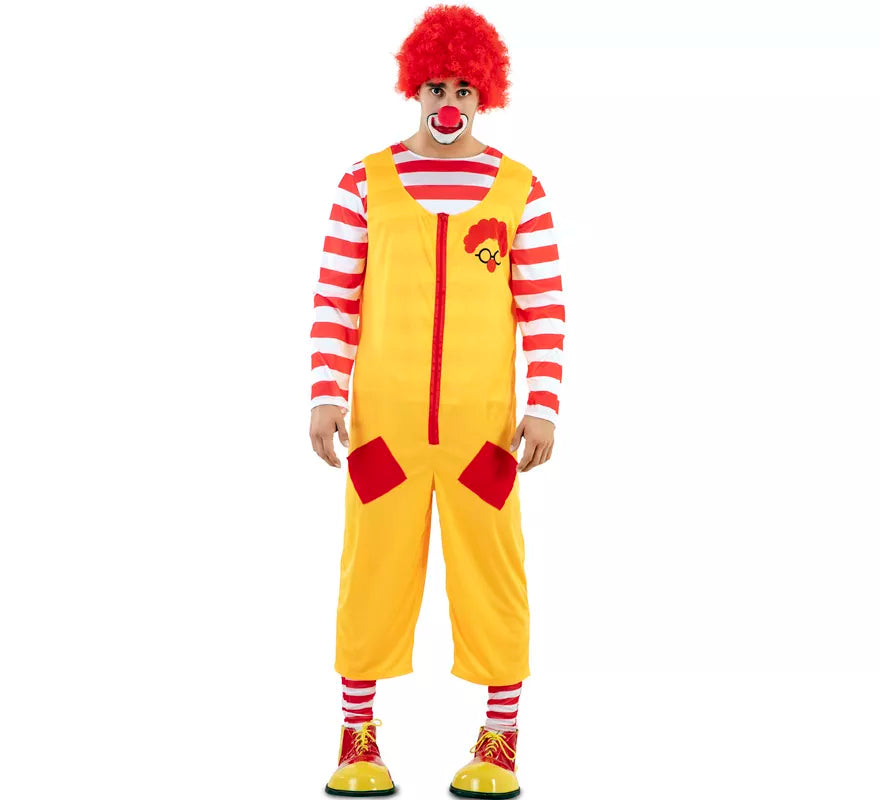 Translation missing: en.Disfraz de Payaso de comida para hombre