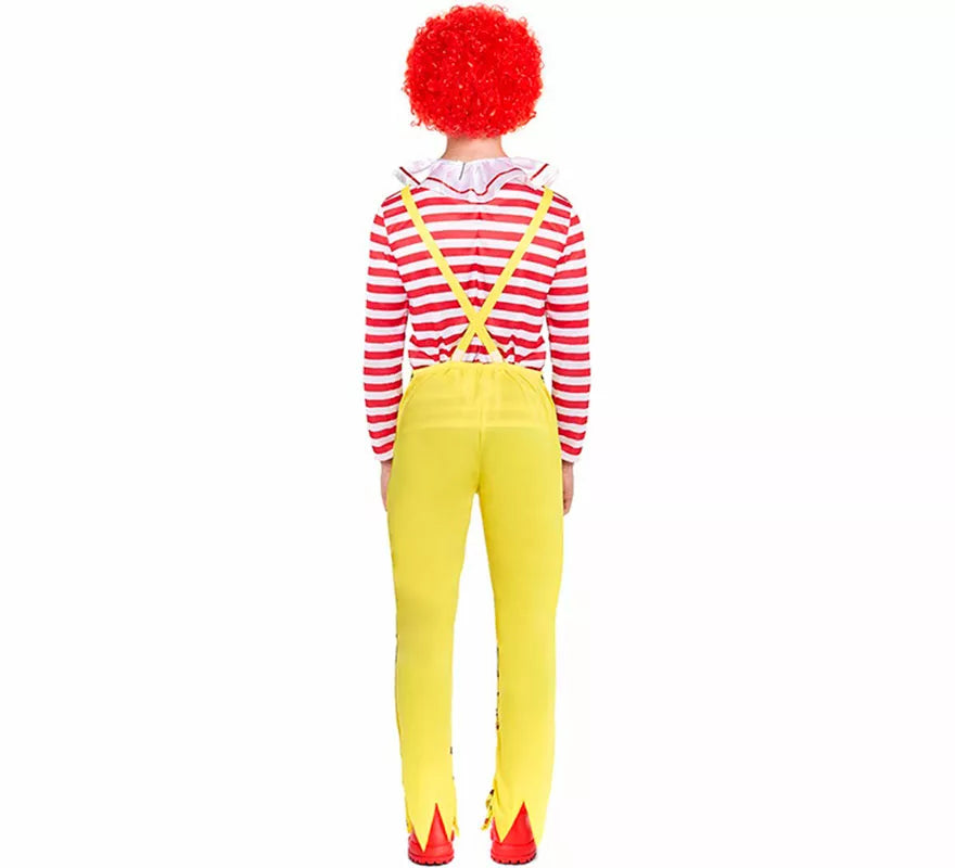 Translation missing: en.Disfraz de Payaso de Hamburguesa Sádico para hombre