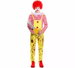 Sadistic Burger Clown Costume for Men