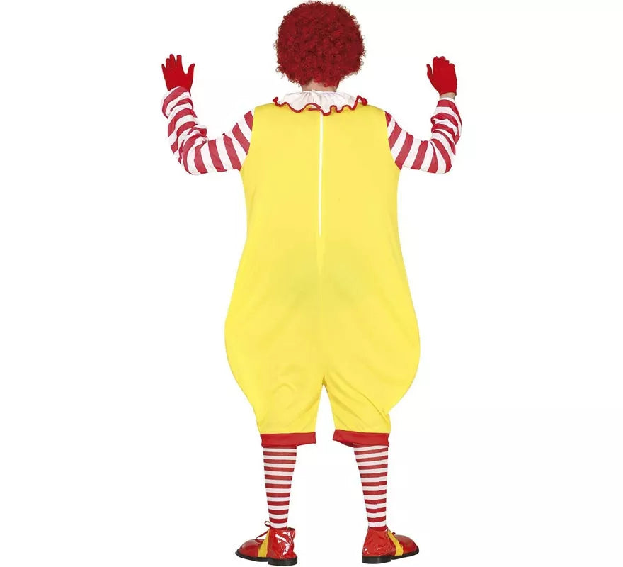 Disfraz de Payaso de la Hamburguesa Vil para hombre