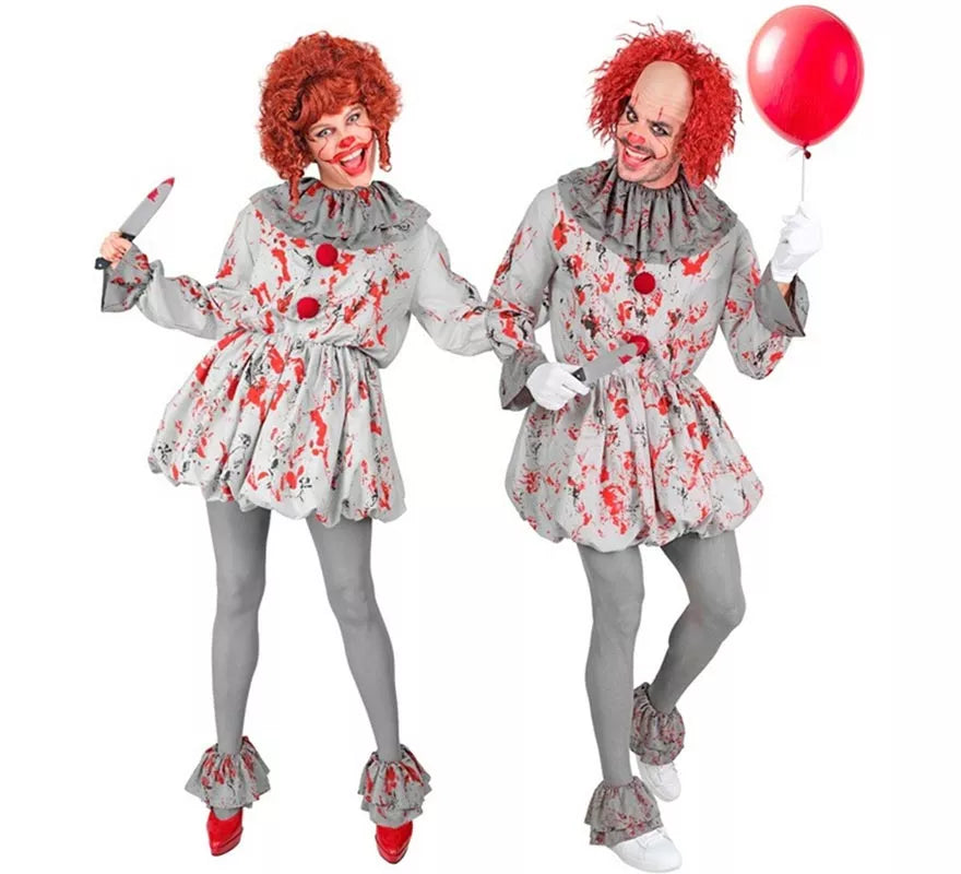Translation missing: it.Disfraz de Payaso de Terror Vintage para adulto