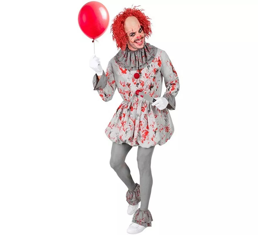 Translation missing: en.Disfraz de Payaso de Terror Vintage para adulto