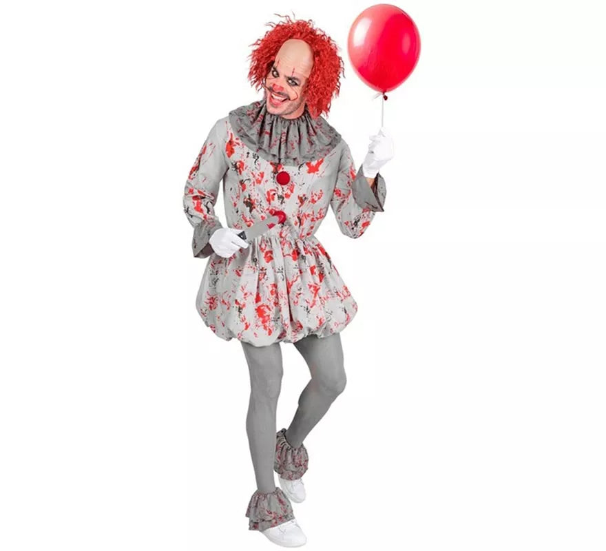 Disfraz de Payaso de Terror Vintage para adulto