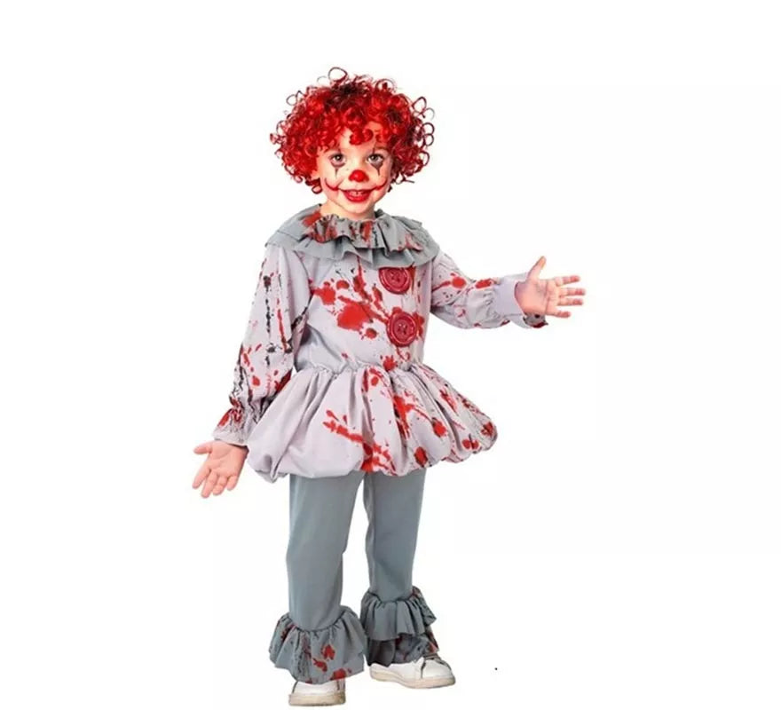 Translation missing: it.Disfraz de Payaso de Terror Vintage para bebé