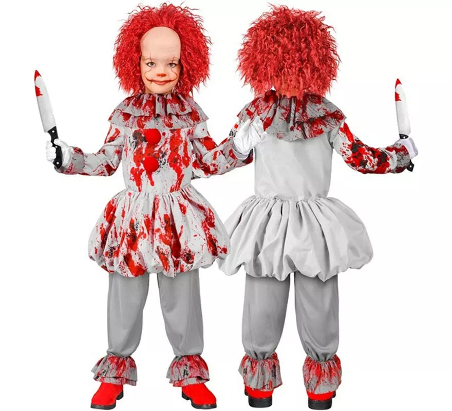 Translation missing: it.Disfraz de Payaso de Terror Vintage para niños