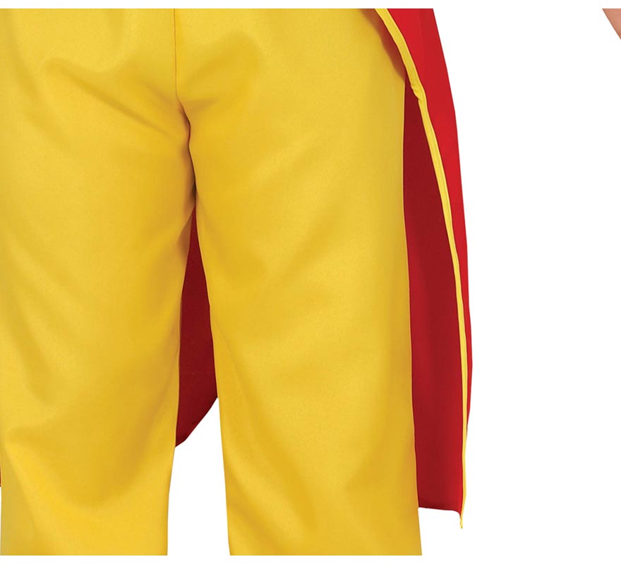 Translation missing: en.Disfraz de Payaso de Traje Rojo y Amarillo para hombre