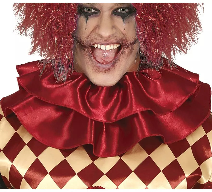 Disfraz de Payaso del Horror a Cuadros para hombre