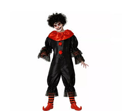 Black Devil Clown Costume for men