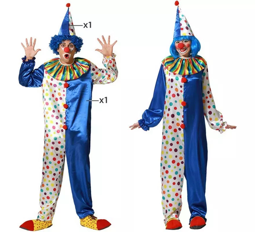 Disfraz de Payaso festivo para adulto