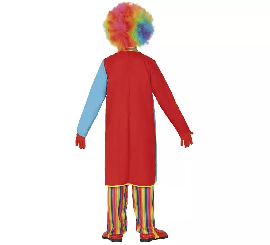 Disfraz de Payaso Flowy para hombre