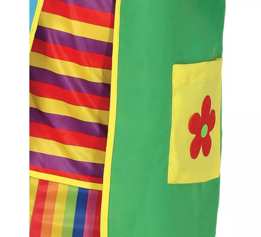 Disfraz de Payaso Flowy para hombre